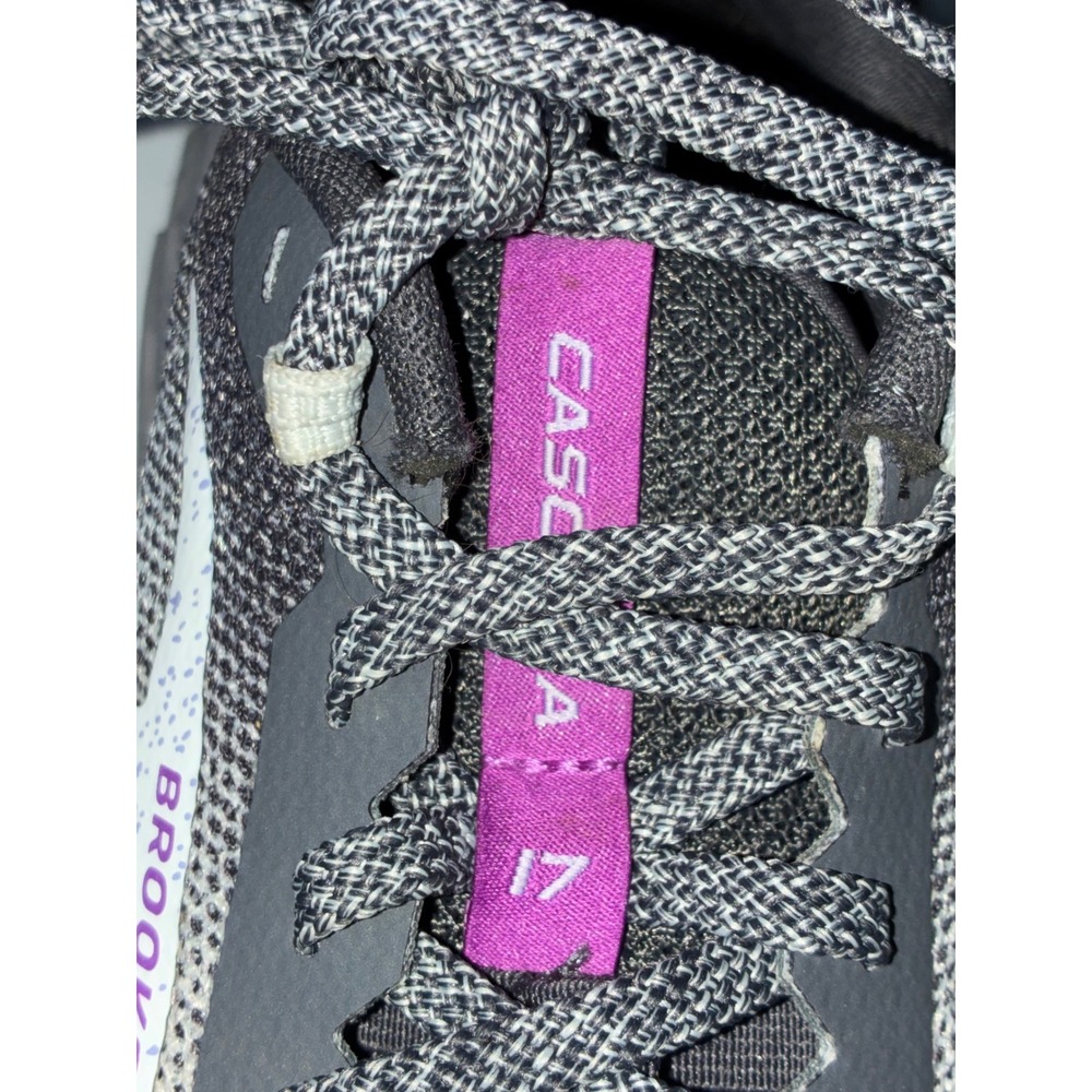 Brooks Cascadia 17 Womens Trail Running Shoes Grey Pink 1203921B028 - Picture 13 of 13